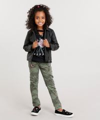 Calca-Infantil-Estampada-Camuflada-com-Bordado-de-Borboletas-Verde-Militar-9035504-Verde_Militar_3