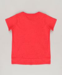 Camiseta-Infantil-Snoopy-com-Bolso-Manga-Curta-Gola-Redonda-Vermelha-9039144-Vermelho_2