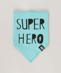 Conjunto-Infantil-com-Camiseta-Estampada-de-Foguetes-Manga-Curta-Preta---Bermuda-em-Moletom---Babador---Super-Hero--Verde-8878379-Verde_4