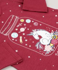 Blusa-Infantil--Unicornio--Brilha-no-Escuro-Decote-Redondo-Manga-Longa-em-Algodao---Sustentavel-Vinho-9044893-Vinho_4