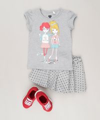 Short-Saia-Infantil-com-Laco-Estampado-de-Poa-Cinza-Mescla-9078755-Cinza_Mescla_3