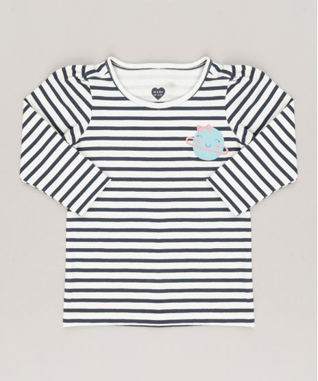 Blusa-Infantil-Listrada-Decote-Redondo-Manga-Longa-em-Algodao---Sustentavel-Off-White-9035303-Off_White_1
