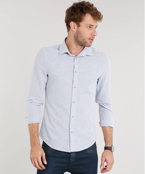 Camisa-Masculina-Slim-Listrada-Manga-Longa-Azul-8851762-Azul_1