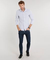 Camisa-Masculina-Slim-Listrada-Manga-Longa-Azul-8851762-Azul_3