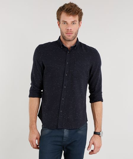 Camisa-Masculina-Comfort-em-Flanela-Botone-Manga-Longa-Azul-Marinho-8841829-Azul_Marinho_1 Camisa-Masculina-Comfort-em-Flanela-Botone-Manga-Longa-Azul-Marinho-8841829-Azul_Marinho_1