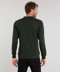 Jaqueta-Masculina-em-Moletom-com-Matelasse-Manga-Longa-Verde-Militar-8833746-Verde_Militar_2