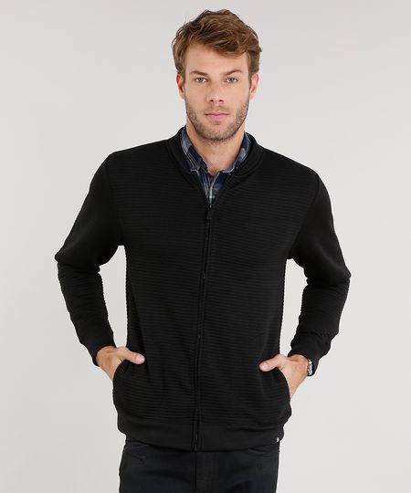 Jaqueta-Masculina-em-Moletom-com-Matelasse-Manga-Longa-Preta-8833746-Preto_1 Jaqueta-Masculina-em-Moletom-com-Matelasse-Manga-Longa-Preta-8833746-Preto_1