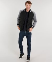 Jaqueta-Masculina-Manga-Longa-em-Moletom-Preta-8871155-Preto_3