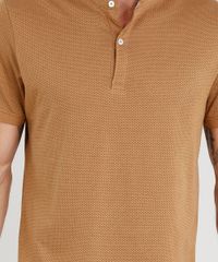 Polo-Masculina-Estampada-Manga-Curta-Caramelo-8969187-Caramelo_4