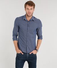Camisa-Masculina-Slim-Listrada-Manga-Longa-Azul-Marinho-8851776-Azul_Marinho_1