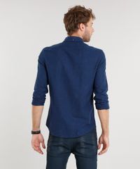 Camisa-Masculina-Comfort-Botone-Manga-Longa-Azul-Marinho-8841731-Azul_Marinho_2
