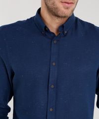 Camisa-Masculina-Comfort-Botone-Manga-Longa-Azul-Marinho-8841731-Azul_Marinho_4