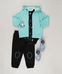 Conjunto-Infantil-com-Body-Estampada-de-Foguetes-Manga-Longa-Preto---Calca-em-Moletom-Preta---Blusao-em-Moletom-Preto-8875761-Preto_3