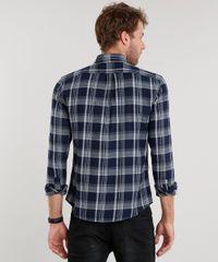 Camisa-Masculina-Comfort-Xadrez-em-Flanela-Manga-Longa-Azul-Marinho-8841847-Azul_Marinho_2 Camisa-Masculina-Comfort-Xadrez-em-Flanela-Manga-Longa-Azul-Marinho-8841847-Azul_Marinho_2
