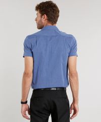 Camisa-Masculina-Comfort-Manga-Curta-Azul-8838279-Azul_2