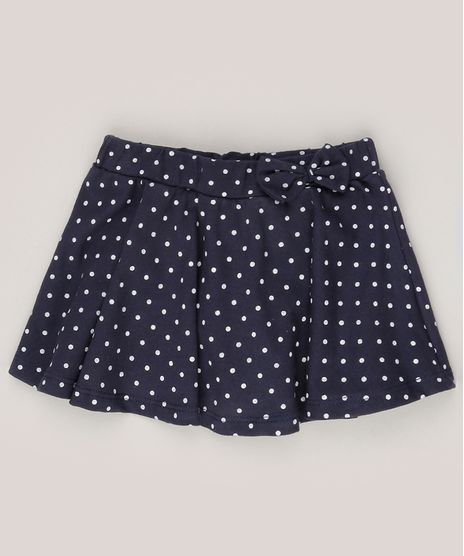 Short-Saia-Infantil-com-Laco-Estampado-de-Poa-Azul-Marinho-9078754-Azul_Marinho_1