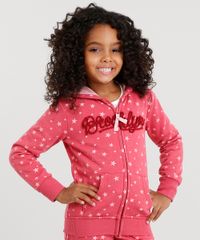 Blusao-Infantil-em-Moletom-Estampado-de-Estrelas-com-Bordado-e-Capuz-Rosa-Escuro-8871198-Rosa_Escuro_4