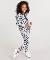 Blusao-Infantil-em-Moletom-Estampado-de-Gatinhos-com-Bordado-em-Paetes-e-Capuz-Cinza-Mescla-8830269-Cinza_Mescla_3