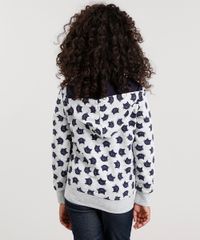 Blusao-Infantil-em-Moletom-Estampado-de-Gatinhos-com-Bordado-em-Paetes-e-Capuz-Cinza-Mescla-8830651-Cinza_Mescla_2