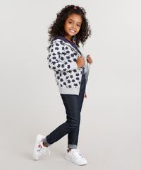 Blusao-Infantil-em-Moletom-Estampado-de-Gatinhos-com-Bordado-em-Paetes-e-Capuz-Cinza-Mescla-8830651-Cinza_Mescla_3