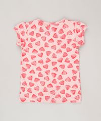 Blusa-Infantil-Estampada-de-Coracoes-Decote-Redondo-Manga-Curta-em-Algodao---Sustentavel-Rosa-9034977-Rosa_2