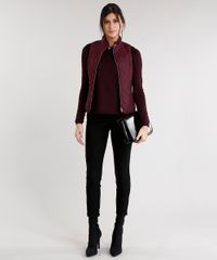 Sueter-Feminino-em-Trico-com-Bolinhas-Manga-Longa-Decote-Redondo-Vinho-8476300-Vinho_3