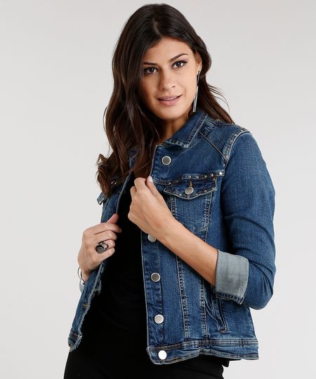 Jaqueta-Jeans-Feminina-com-Tachas-Manga-Longa-Azul-Escuro-9011565-Azul_Escuro_1 Jaqueta-Jeans-Feminina-com-Tachas-Manga-Longa-Azul-Escuro-9011565-Azul_Escuro_1