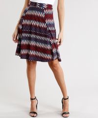 Saia-Feminina-Evase-Curta-Estampada-Geometrica--Azul-Marinho-8823047-Azul_Marinho_1