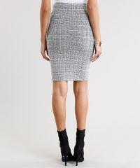 Saia-Feminina-Lapis-Xadrez-Curta-Cinza-Claro-9029400-Cinza_Claro_2