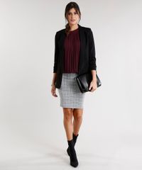 Saia-Feminina-Lapis-Xadrez-Curta-Cinza-Claro-9029400-Cinza_Claro_3