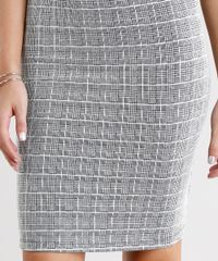 Saia-Feminina-Lapis-Xadrez-Curta-Cinza-Claro-9029400-Cinza_Claro_4