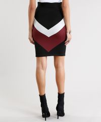 Saia-Feminina-Lapis-Estampada-Geometrica-Curta-Preto-9026332-Preto_2