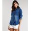 Camisa-Jeans-Feminina-Manga-Longa-Azul-Escuro-9072661-Azul_Escuro_1