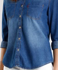 Camisa-Jeans-Feminina-Manga-Longa-Azul-Escuro-9072661-Azul_Escuro_4