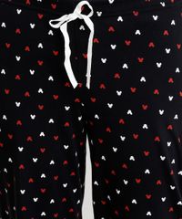 Pijama-Feminino-Mickey-Mouse-Manga-Longa-Decote-Redondo-em-Algodao---Sustentavel-Preto-9119092-Preto_4