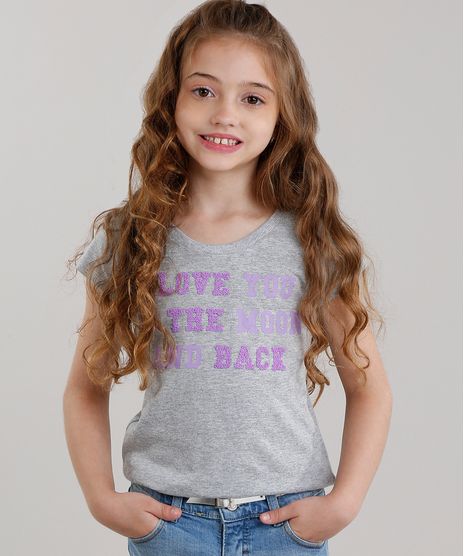 Blusa-Infantil--I-Love-You--Manga-Curta-Decote-Redondo-Cinza-Mescla-9042321-Cinza_Mescla_1