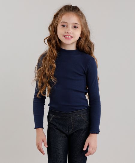 Blusa-Infantil-Basica-Canelada-Manga-Longa-Decote-Redondo-em-Algodao---Sustentavel-Azul-Marinho-9042325-Azul_Marinho_1
