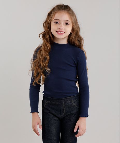 Blusa-Infantil-Basica-Canelada-Manga-Longa-Decote-Redondo-em-Algodao---Sustentavel-Azul-Marinho-9042325-Azul_Marinho_1