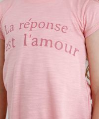 Blusa-Infantil--La-Reponse--com-Franjas-Manga-Curta-Decote-Redondo-Rosa-9108907-Rosa_4