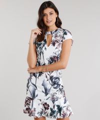 Vestido-Feminino-Choker-Estampado-Floral-Curto-Manga-Curta-Off-White-8954685-Off_White_1