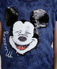 Blusa-Infantil-Mickey-com-Bordado-Paete-Dupla-Face-Manga-Curta-Decote-Redondo-Azul-Marinho-9114158-Azul_Marinho_4