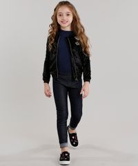 Jaqueta-Infantil-Bomber-em-Veludo-com-Bordado-Floral-Manga-Longa-Preta-9048073-Preto_3