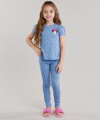 Pijama-Infantil-Estampado-Minnie-Manga-Curta-Azul-9045377-Azul_1