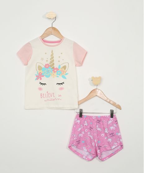 Pijama-Infantil-Unicornios-Manga-Curta-Off-White-9964008-Off_White_1