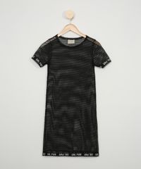 Vestido-Juvenil-em-Tela-Manga-Curta-Preto-9967651-Preto_4