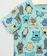 Pijama-Infantil-Brandili-Monstrinhos-Manga-Curta-Verde-Agua-9968140-Verde_Agua_3