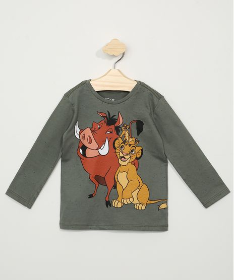 Camiseta-Infantil-O-Rei-Leao-Manga-Longa-Verde-Militar-9976790-Verde_Militar_1