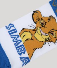 Meia-Infantil-Lupo-O-Rei-Leao-Cano-Baixo-Azul-9974145-Azul_2