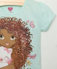 Blusa-Infantil-Menina-com-Gatinho-Manga-Curta-Verde-Claro-9979651-Verde_Claro_4