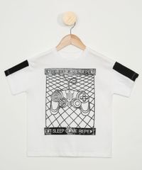 Camiseta-Infantil--Eat-Sleep-Game-Repeat--Manga-Curta-Off-White-9970624-Off_White_1